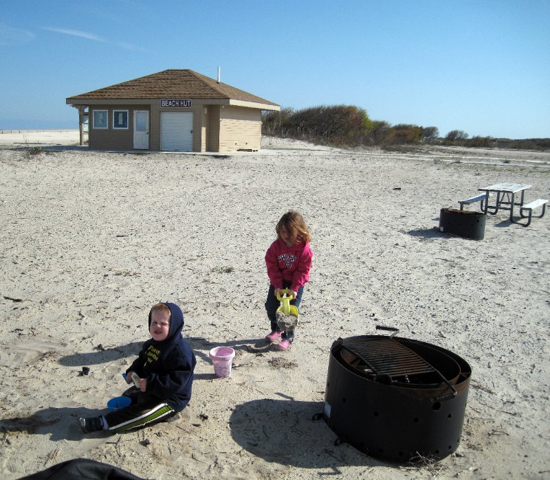 At Assateague waiting for the launch of Antares